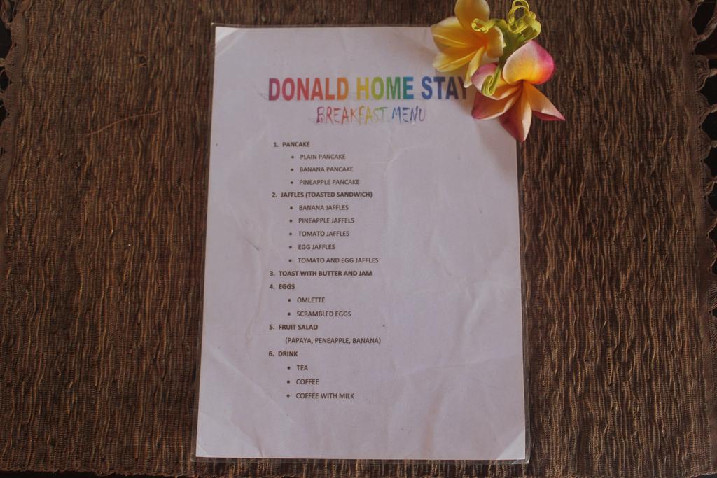 Donald Home Stay Ubud Kültér fotó